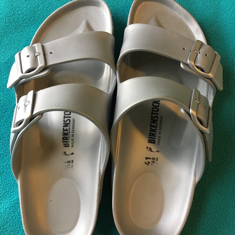 Birkenstock Eva silver sandals EU41/L10 M8